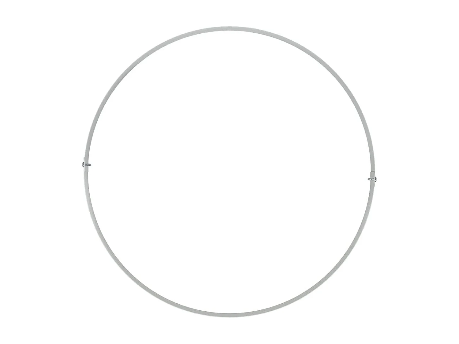 Maceta para Jardín | Jardinera | Macetero Blanco 40 x 40 x 20 cm Acero