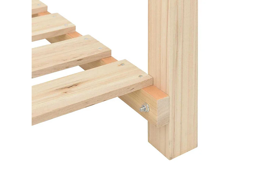 Maceta para Jardín | Jardinera | Macetero con estante Beige 71 x 37 x 76.5 cm