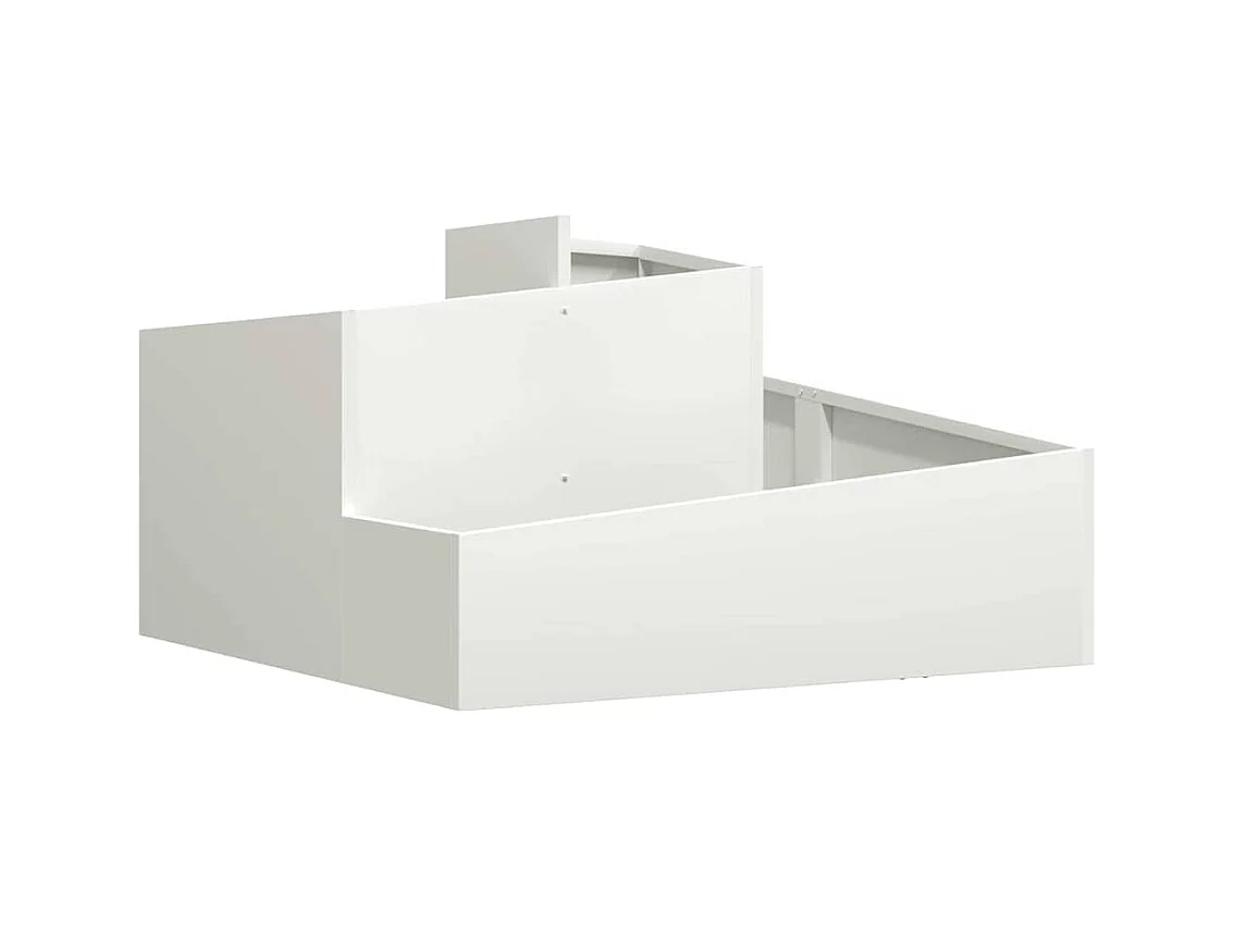 Maceta para Jardín | Jardinera | Macetero Blanco 80 x 80 x 50 cm