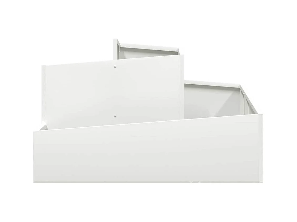 Maceta para Jardín | Jardinera | Macetero Blanco 80 x 80 x 50 cm