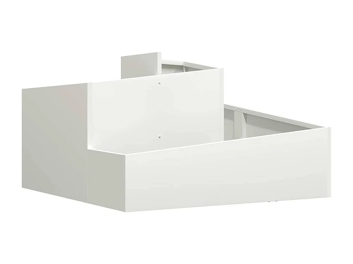 Maceta para Jardín | Jardinera | Macetero Blanco 80 x 80 x 50 cm