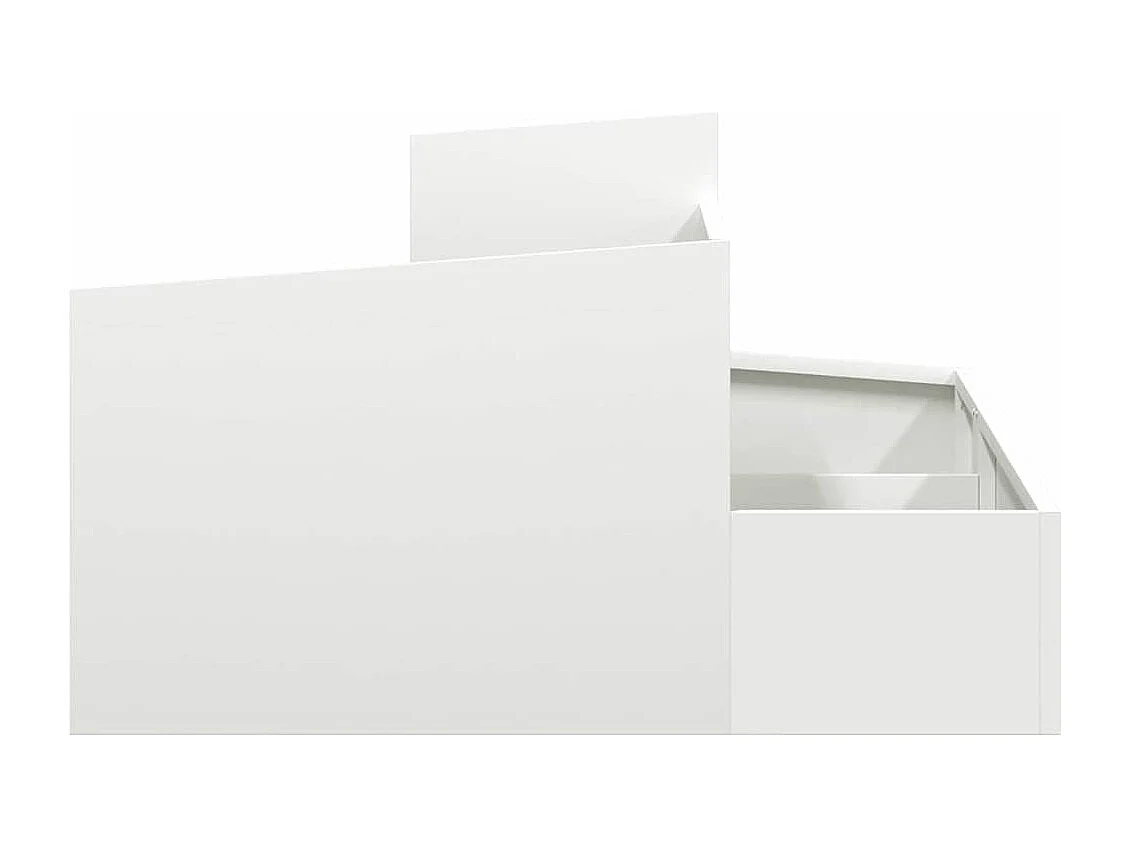 Maceta para Jardín | Jardinera | Macetero Blanco 80 x 80 x 50 cm