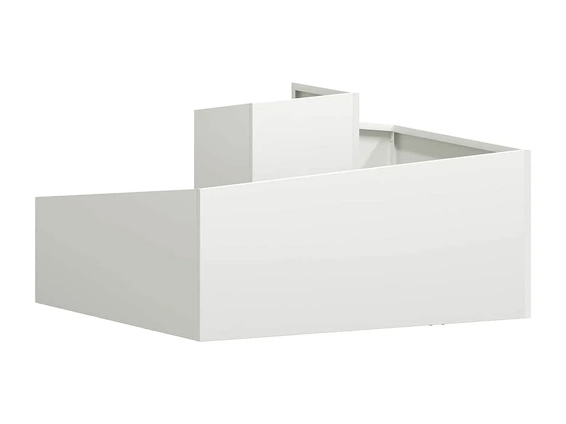 Maceta para Jardín | Jardinera | Macetero Blanco 80 x 80 x 50 cm