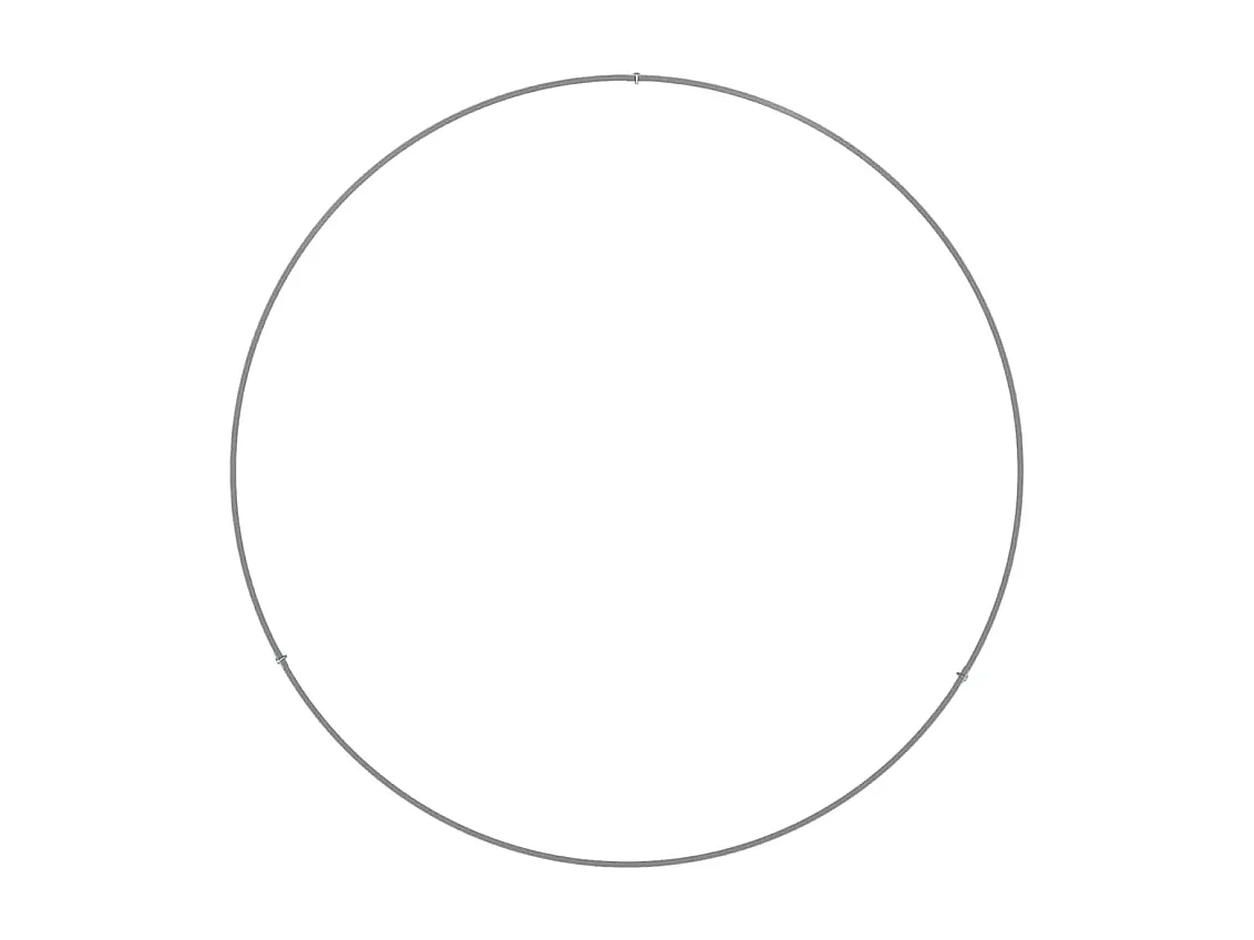 Maceta para Jardín | Jardinera | Macetero Plateado 80 x 80 x 20 cm Acero galvanizado