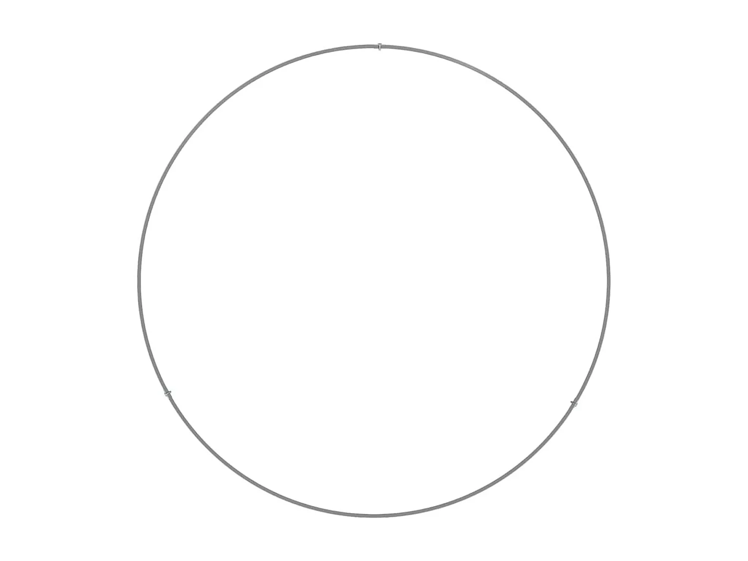 Maceta para Jardín | Jardinera | Macetero Plateado 80 x 80 x 20 cm Acero galvanizado