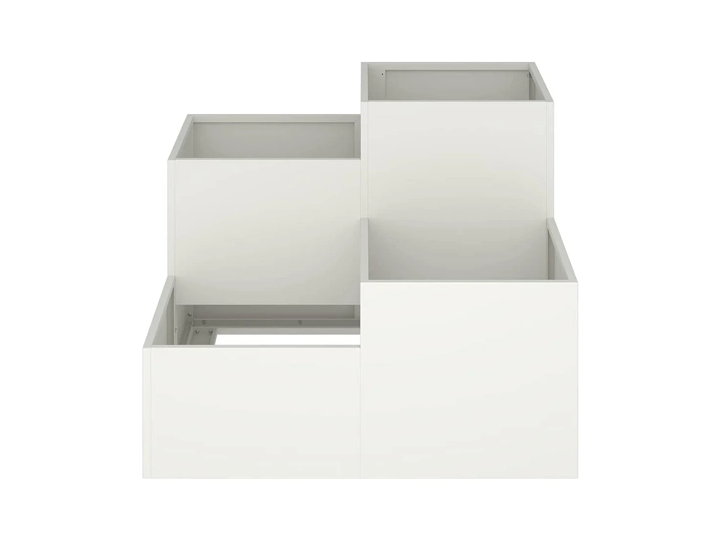 Maceta para Jardín | Jardinera | Macetero 100 x 100 x 60 cm Acero