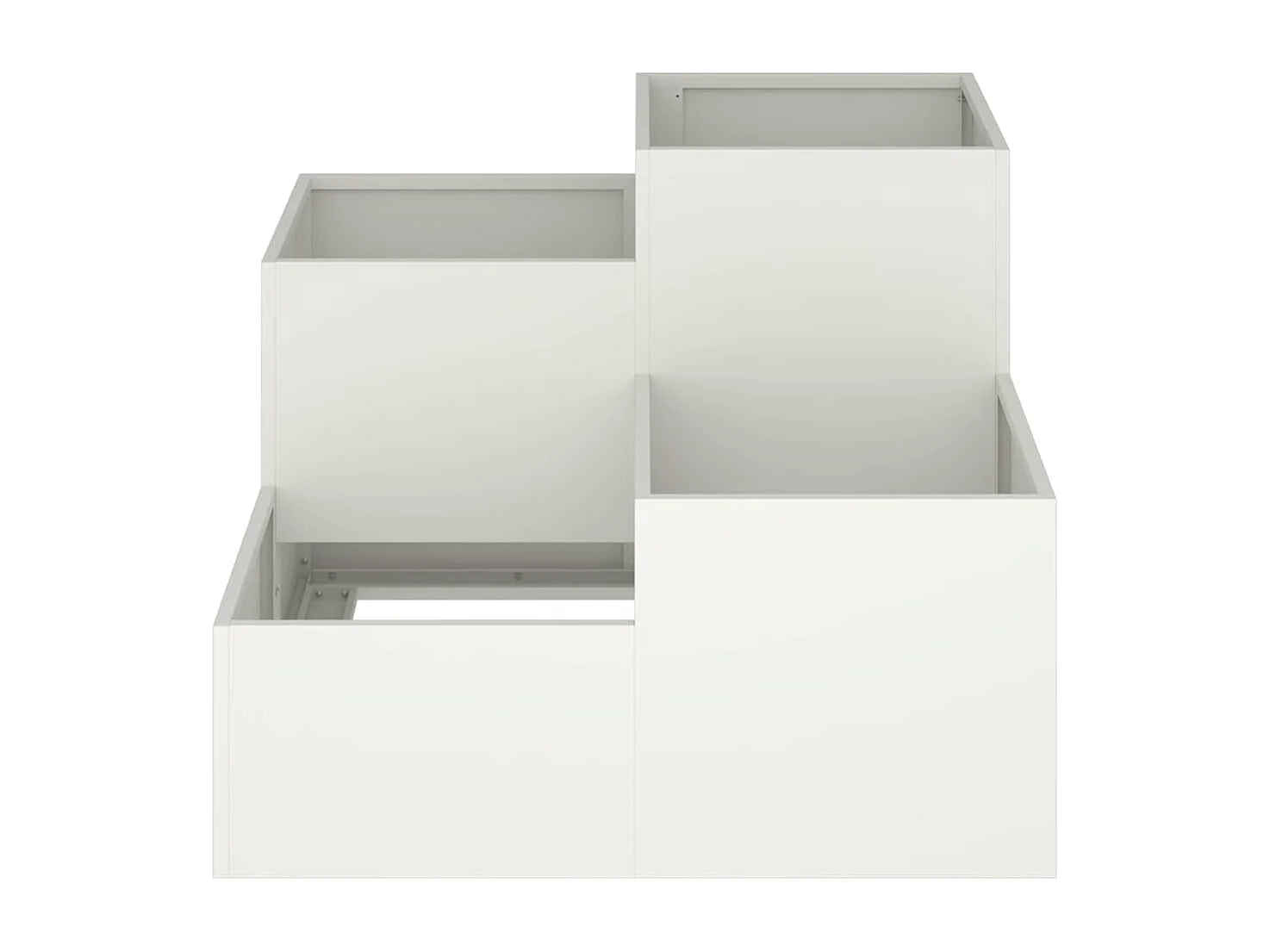 Maceta para Jardín | Jardinera | Macetero 100 x 100 x 60 cm Acero