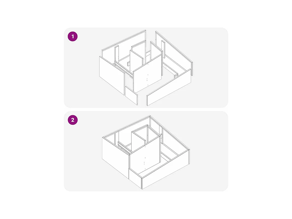 Maceta para Jardín | Jardinera | Macetero Plateado 80 x 80 x 50 cm Acero inoxidable