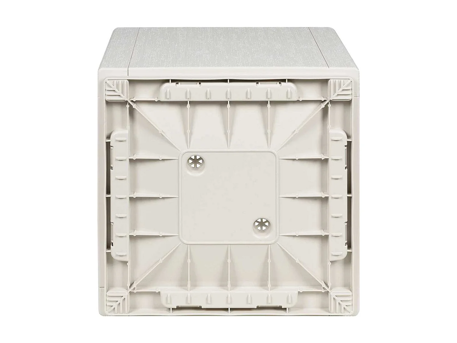 Maceta para Jardín | Jardinera | Macetero Blanco 36 x 36 x 35 cm Polipropileno