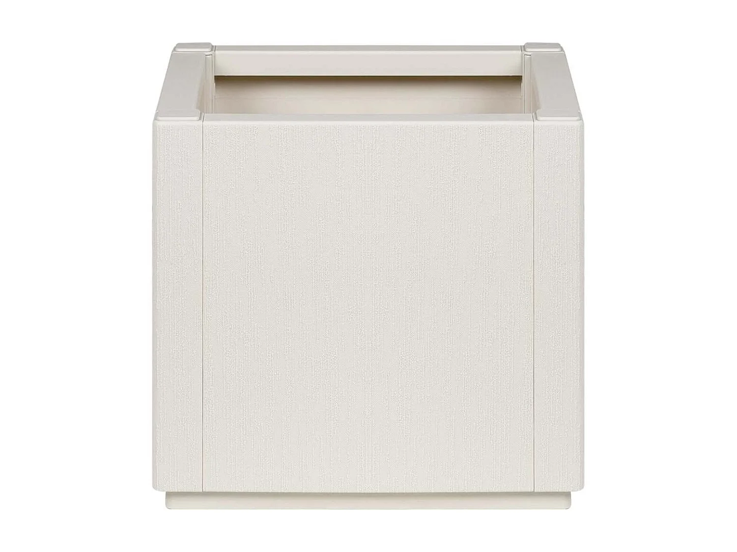 Maceta para Jardín | Jardinera | Macetero Blanco 36 x 36 x 35 cm Polipropileno