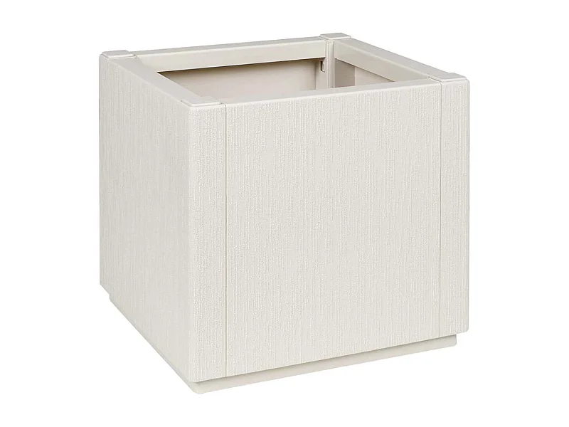 Cache-pot de jardin | Jardinière Blanc 36 x 36 x 35 cm Polypropylène