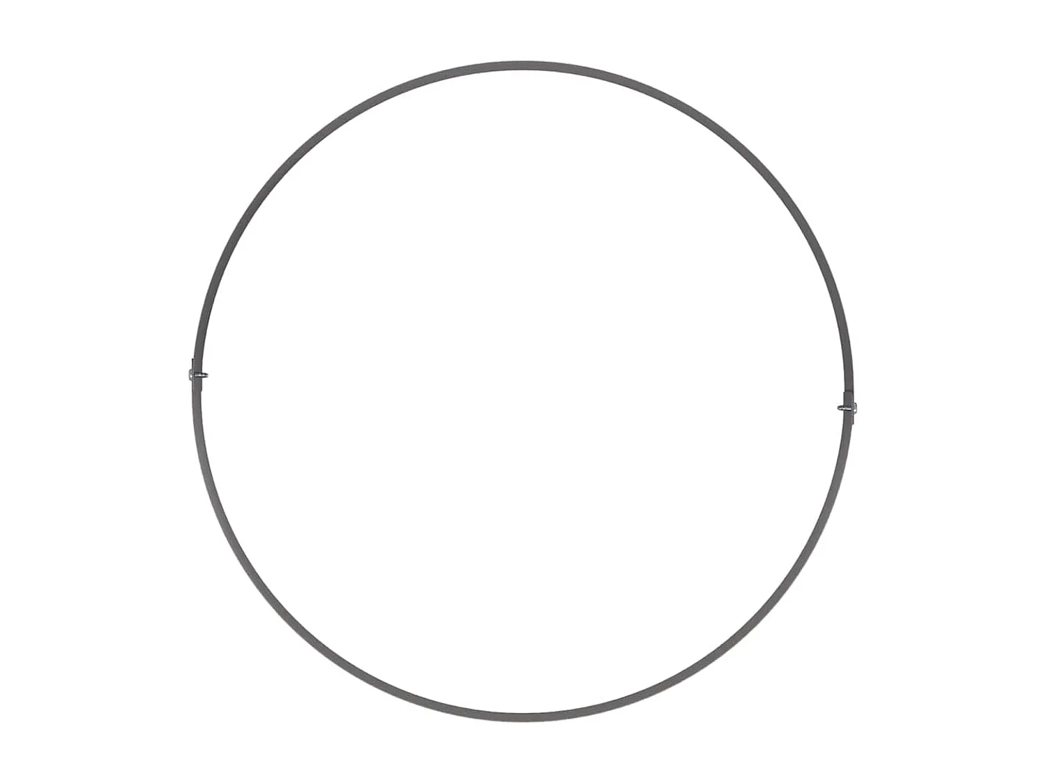 Cache-pot de jardin | Jardinière Noir 40 x 40 x 20 cm Acier