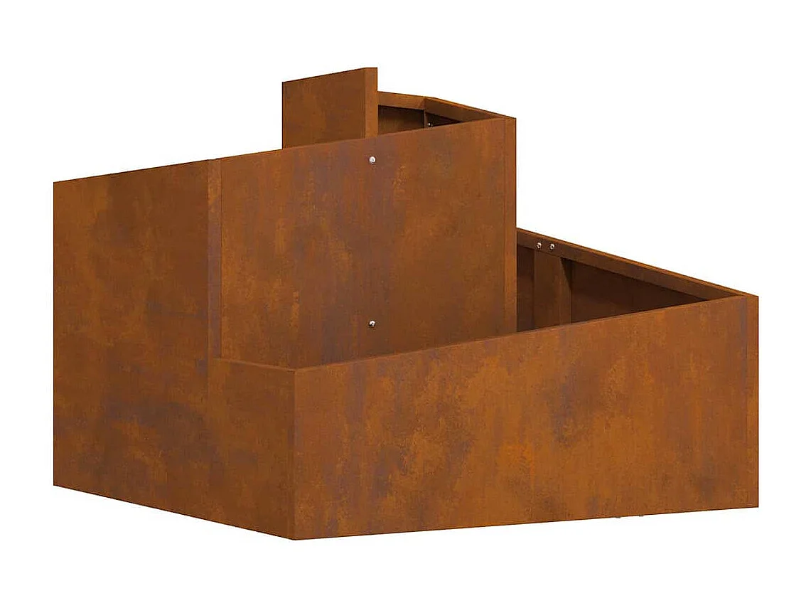 Cache-pot de jardin | Jardinière Marron 60 x 60 x 50 cm