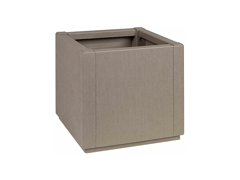 Cache-pot de jardin | Jardinière Gris 36 x 36 x 35 cm Polypropylène