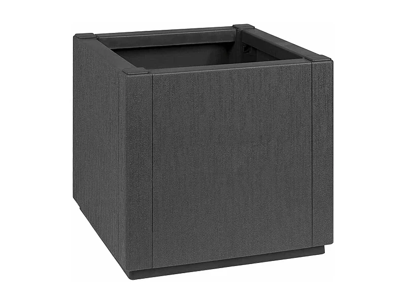 Cache-pot de jardin | Jardinière Anthracite 36 x 36 x 35 cm Polypropylène