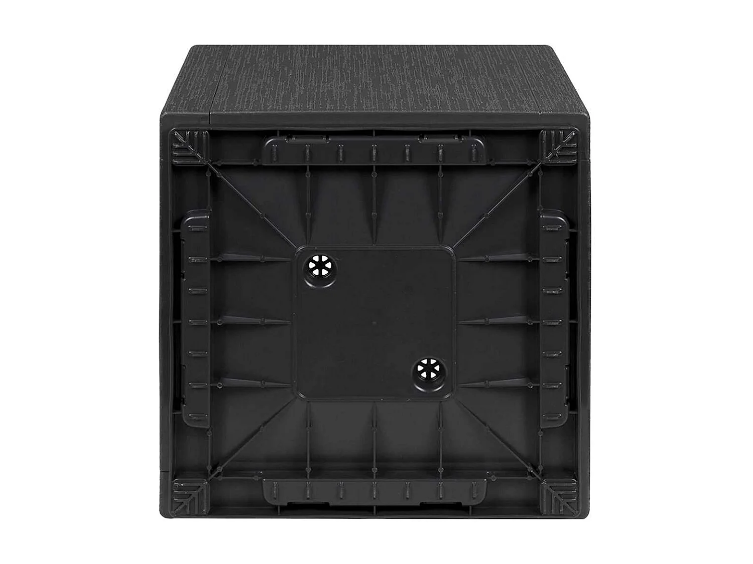 Cache-pot de jardin | Jardinière Anthracite 36 x 36 x 35 cm Polypropylène