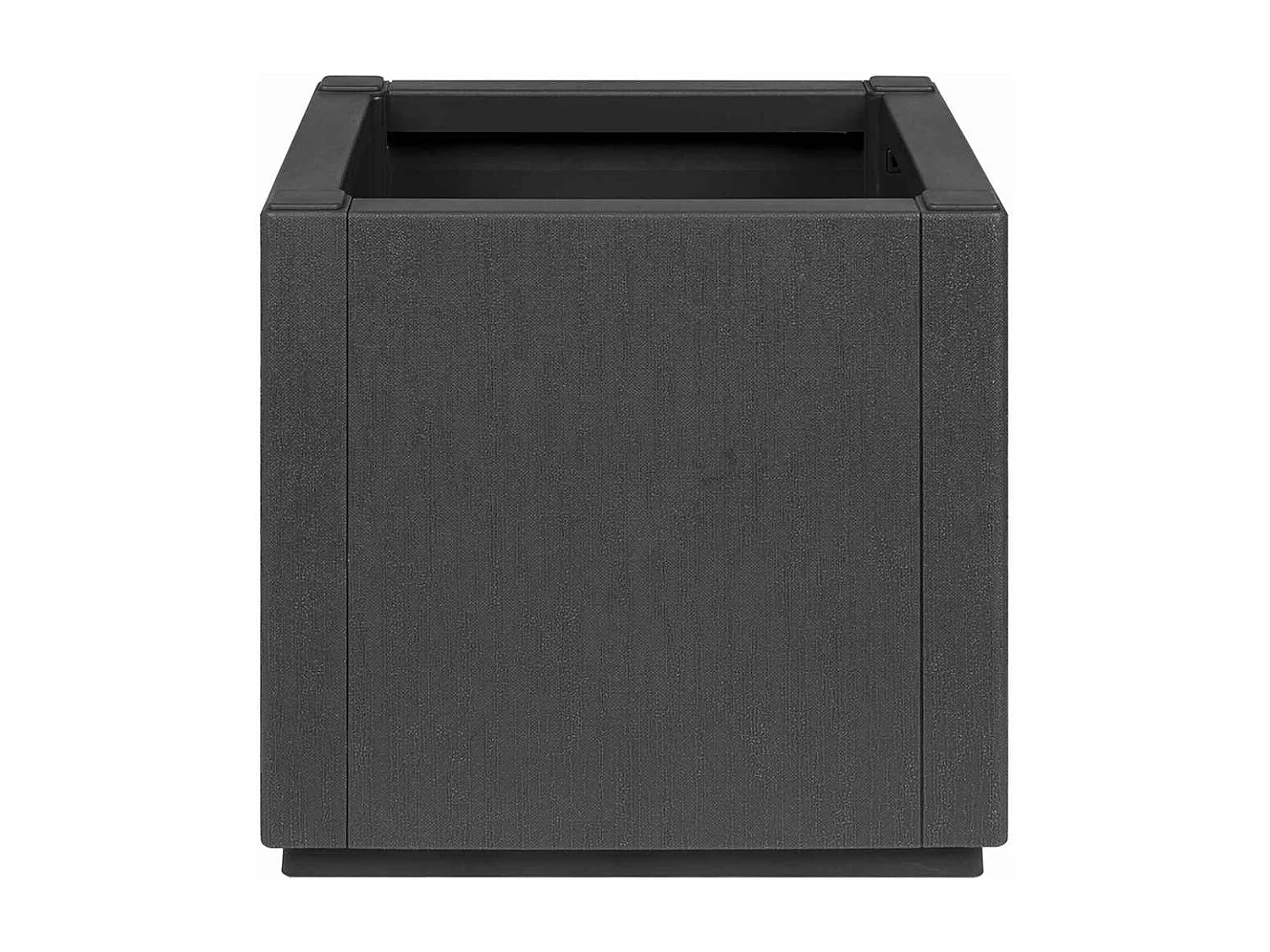 Cache-pot de jardin | Jardinière Anthracite 36 x 36 x 35 cm Polypropylène