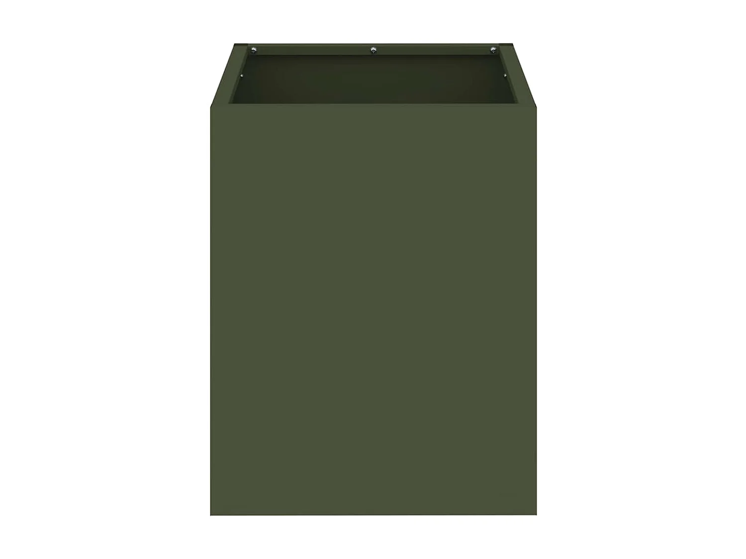 Cache-pot de jardin | Jardinière Vert olive 32 x 32 x 40 cm