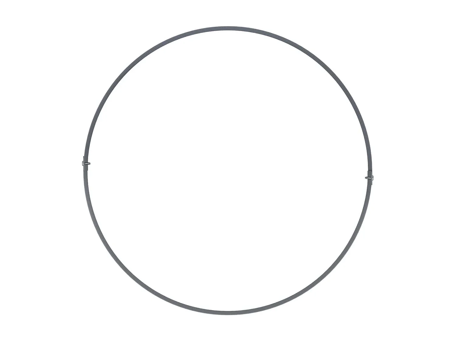 Maceta para Jardín | Jardinera | Macetero Antracita 40 x 40 x 20 cm Acero