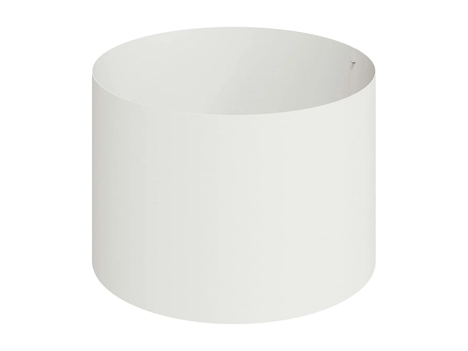 Maceta para Jardín | Jardinera | Macetero Blanco 90 x 90 x 20 cm Acero