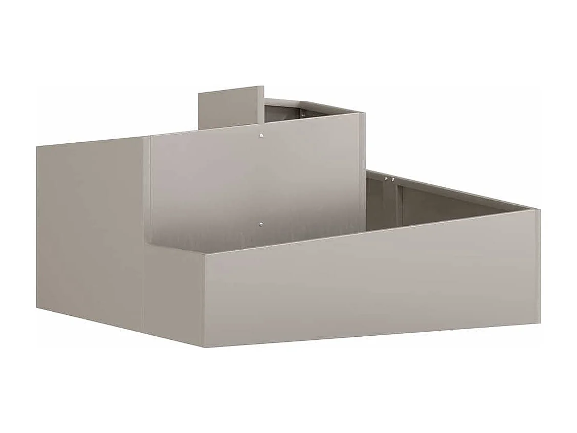 Cache-pot de jardin | Jardinière Marron 80 x 80 x 50 cm