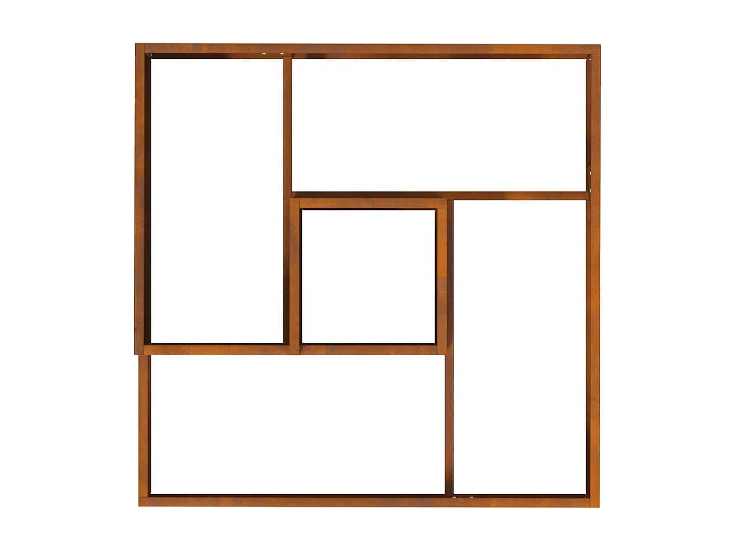 Cache-pot de jardin | Jardinière Marron 80 x 80 x 50 cm