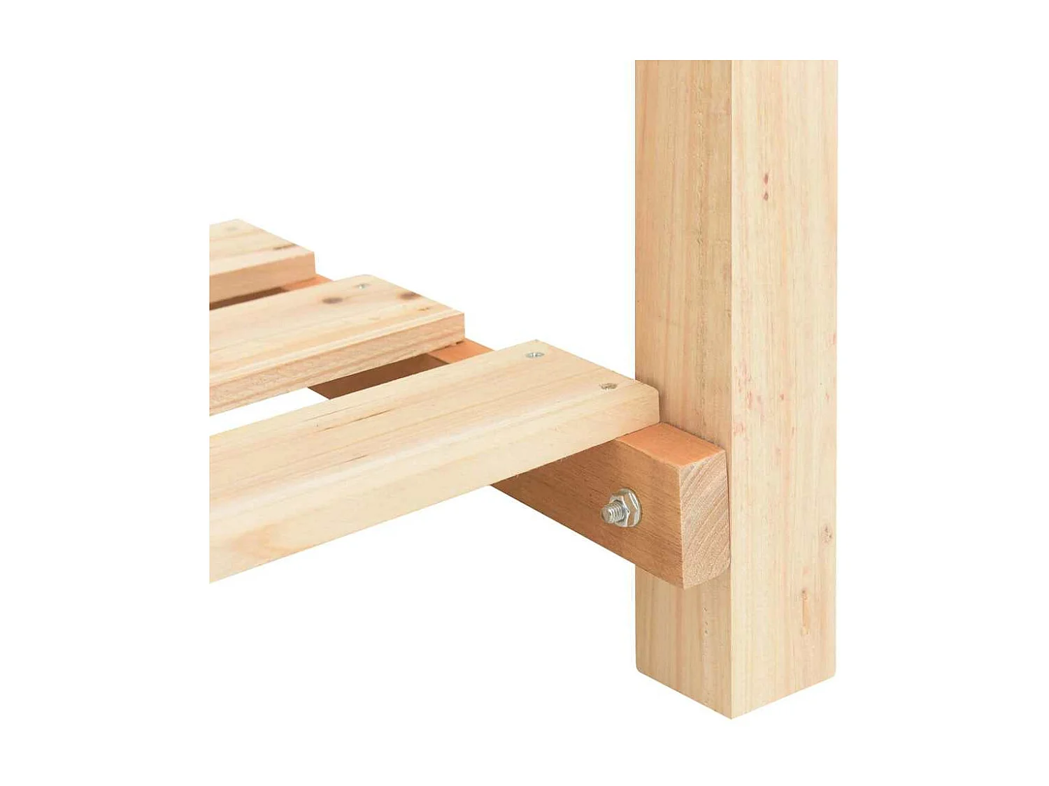 Maceta para Jardín | Jardinera | Macetero con estante Beige 161.5 x 45 x 76.5 cm