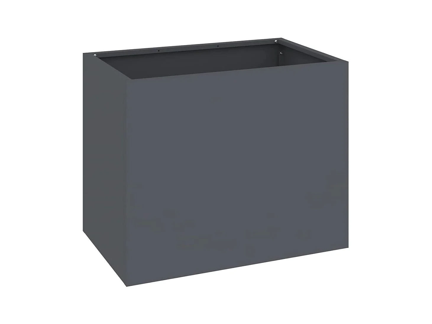 Maceta para Jardín | Jardinera | Macetero Antracita Acero laminado en frío