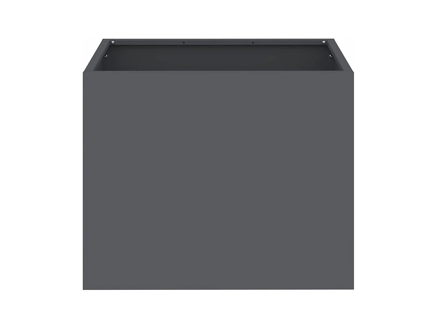 Maceta para Jardín | Jardinera | Macetero Antracita Acero laminado en frío