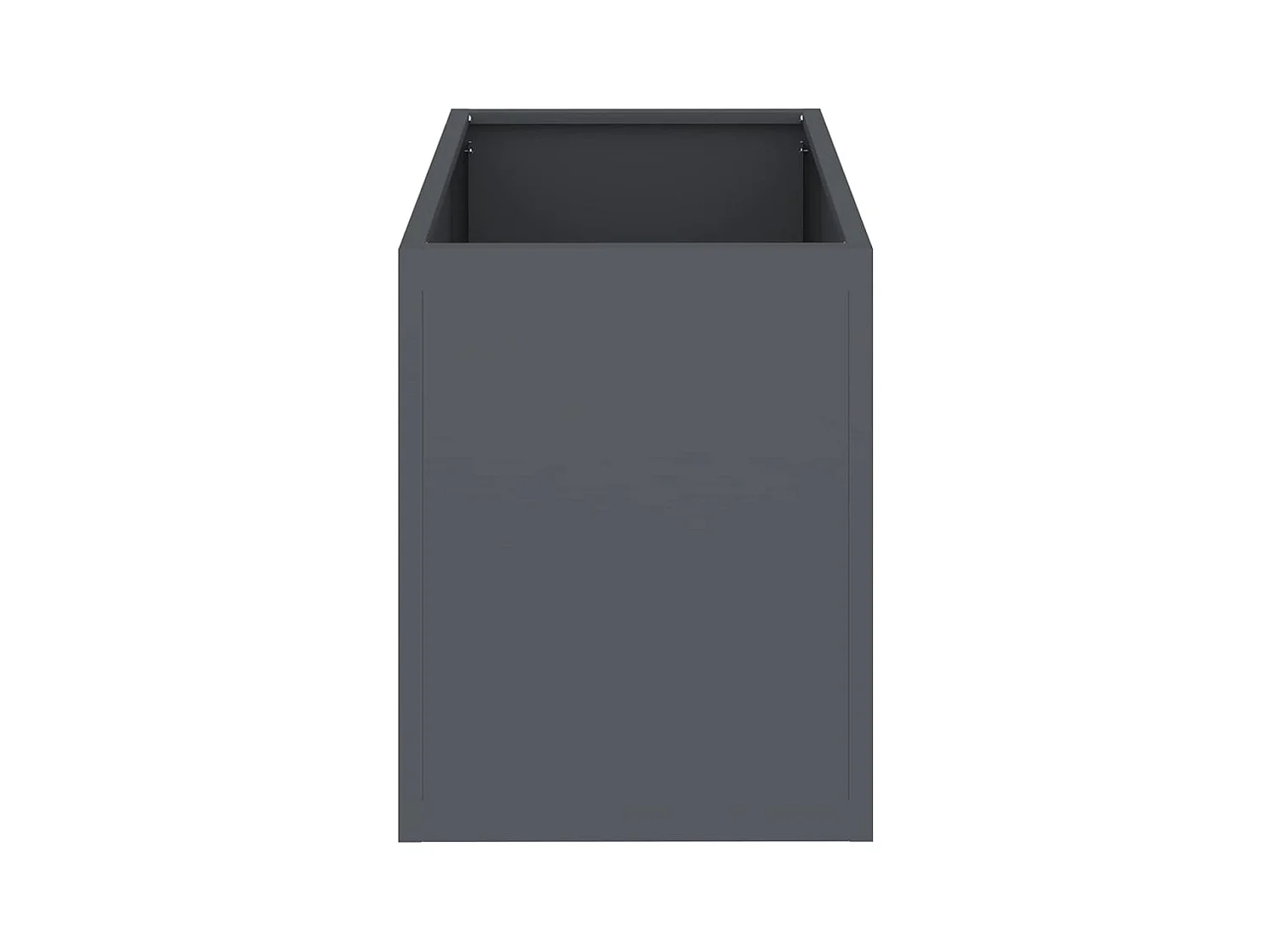 Maceta para Jardín | Jardinera | Macetero Antracita Acero laminado en frío