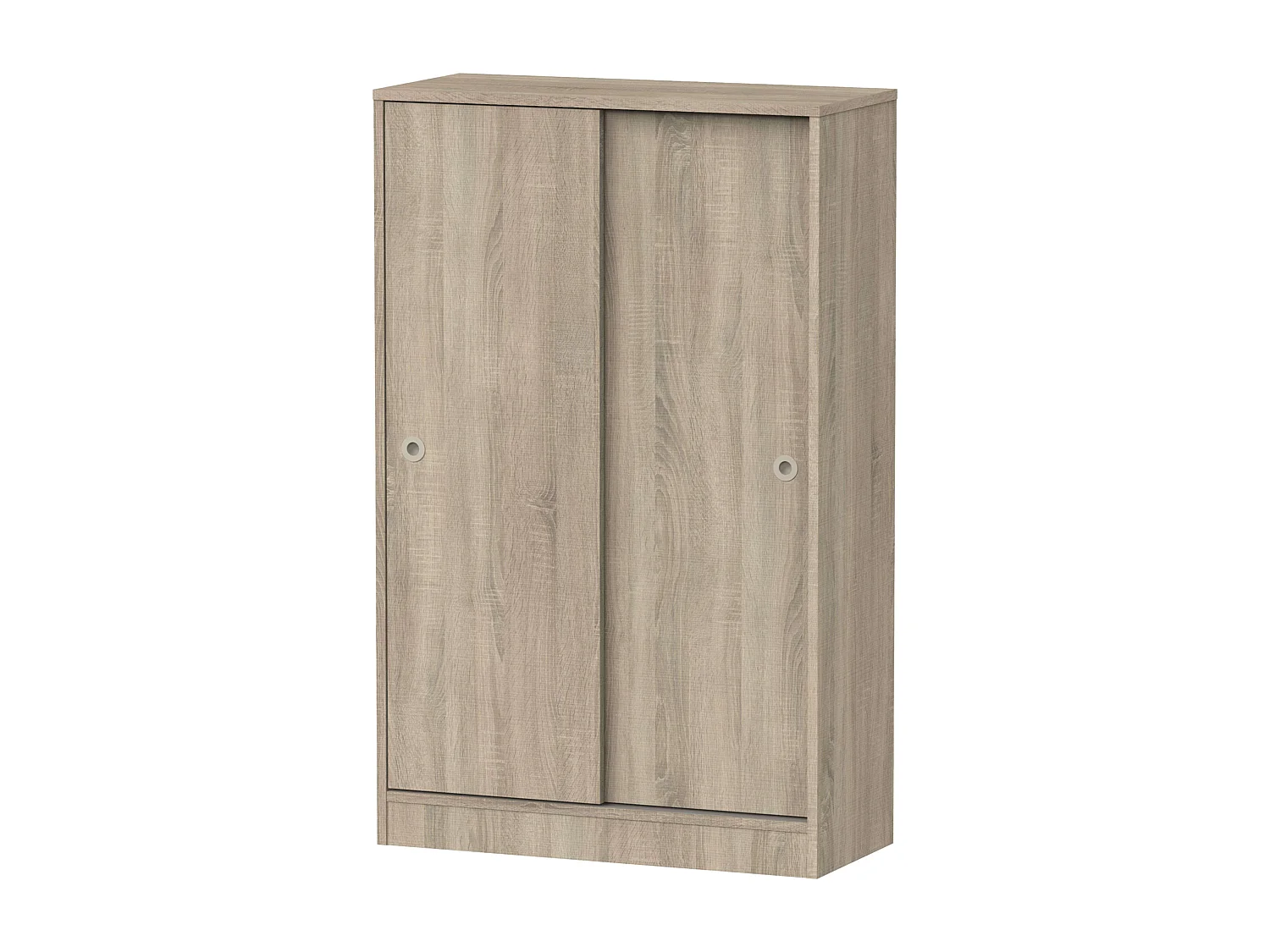 Armario Auxiliar Turín 2P 3E Cambrian Multiusos 120x74x33 cm