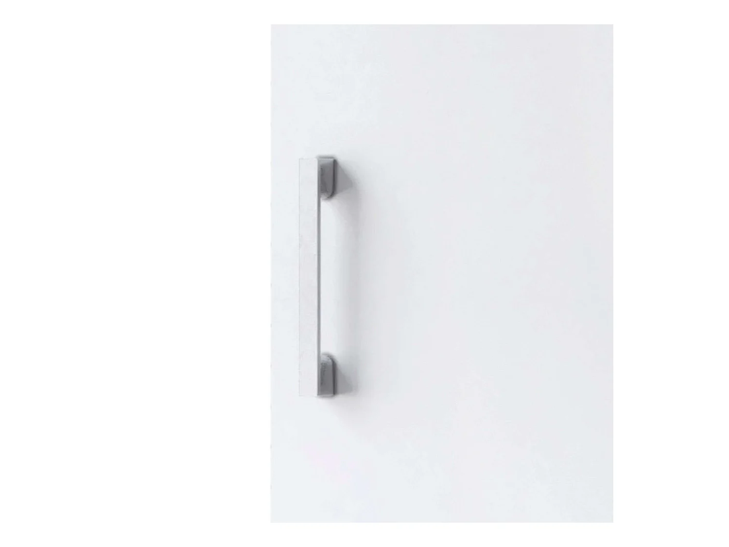 Armoire auxiliaire polyvalente haute à portes pliantes blanche 35 x 170 cm