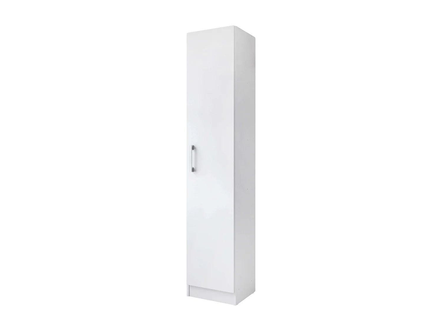 Armário auxiliar multiuso com porta alta dobrável branco 35x170 cm