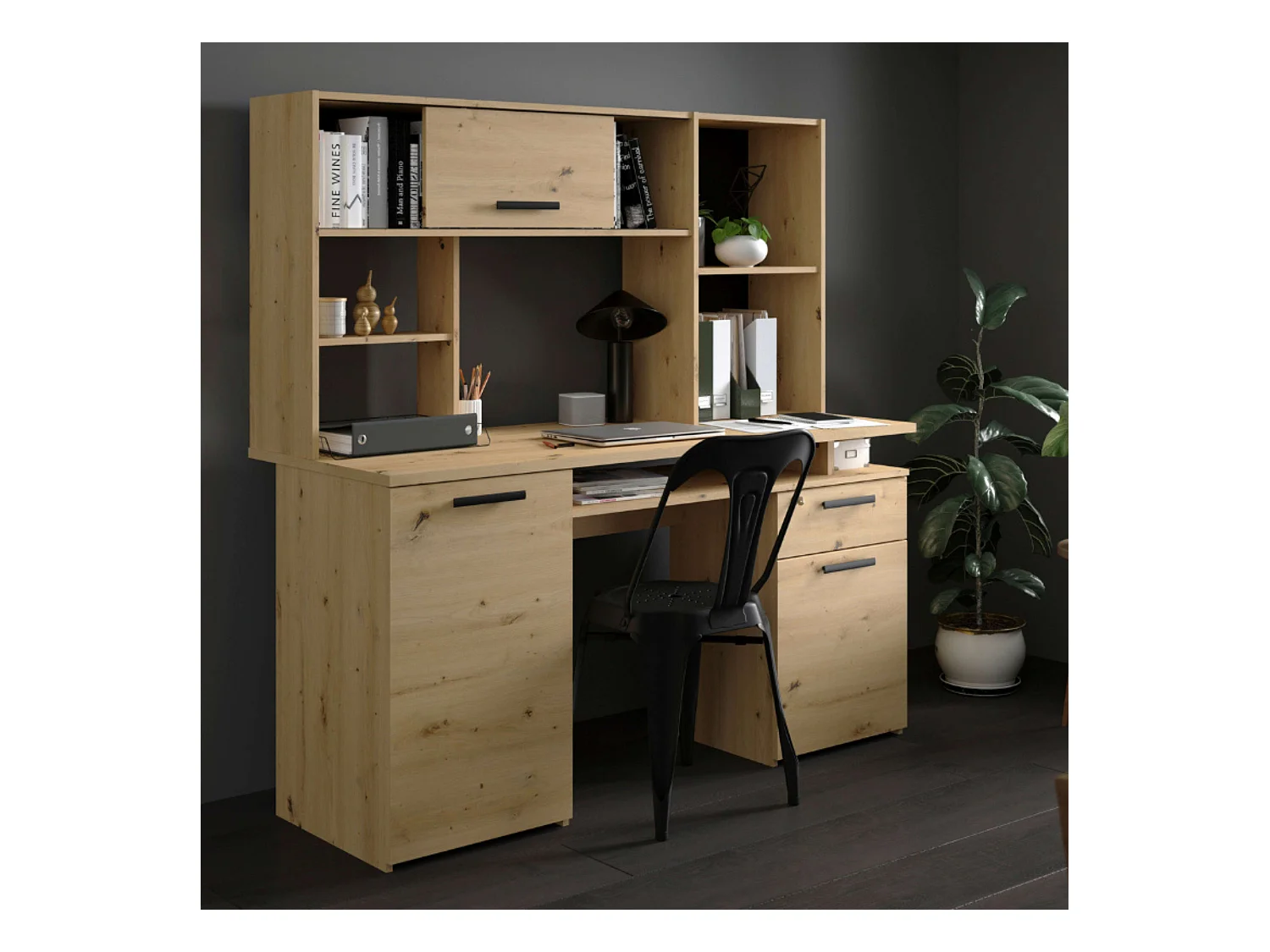 Escritorio con estantería Minister