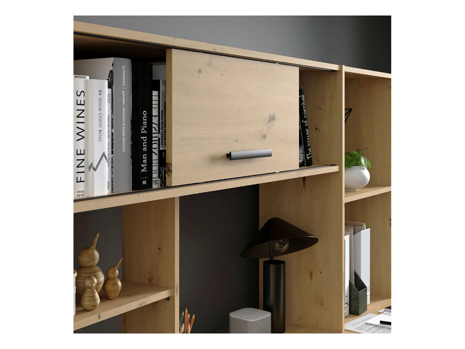 Escritorio con estantería Minister