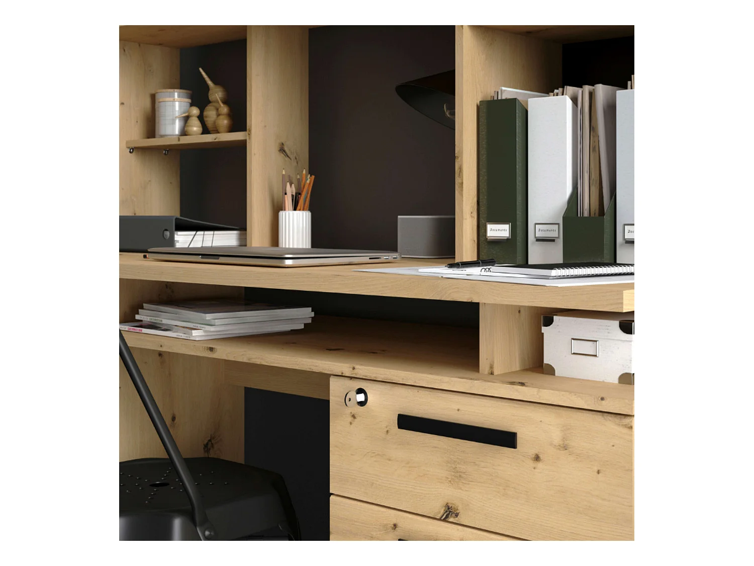 Escritorio con estantería Minister