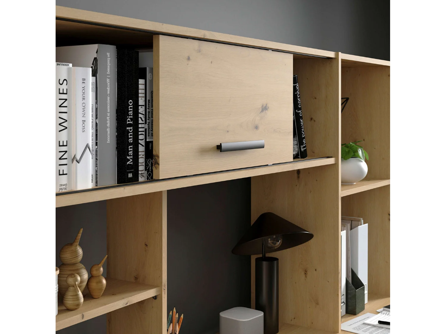 Escritorio con estantería Minister