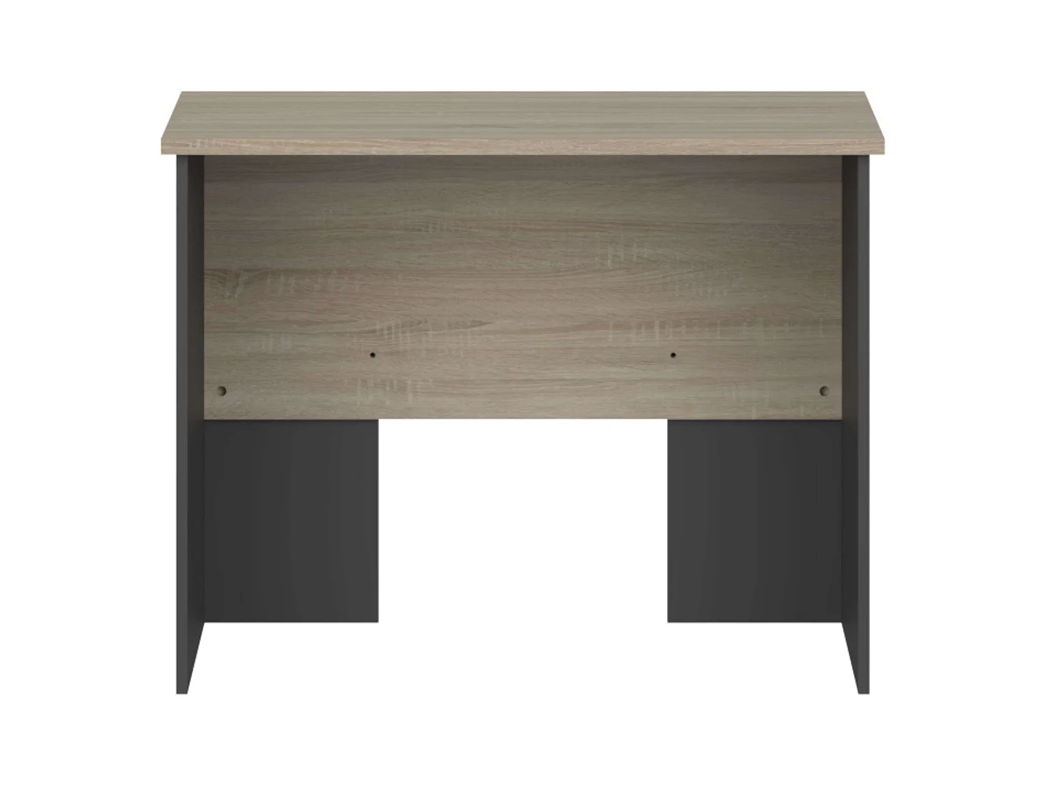 Mesa Industrial Nibis Carvalho Sonoma e Cinza Antracite 100 cm