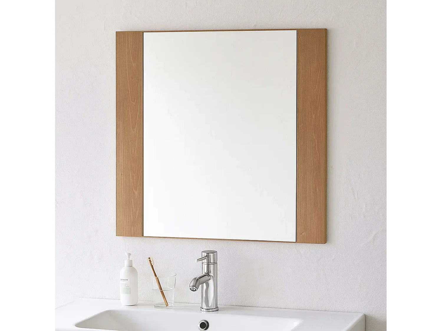 Espejo Clásica Cerezo 72x64x2 cm Dormitorio