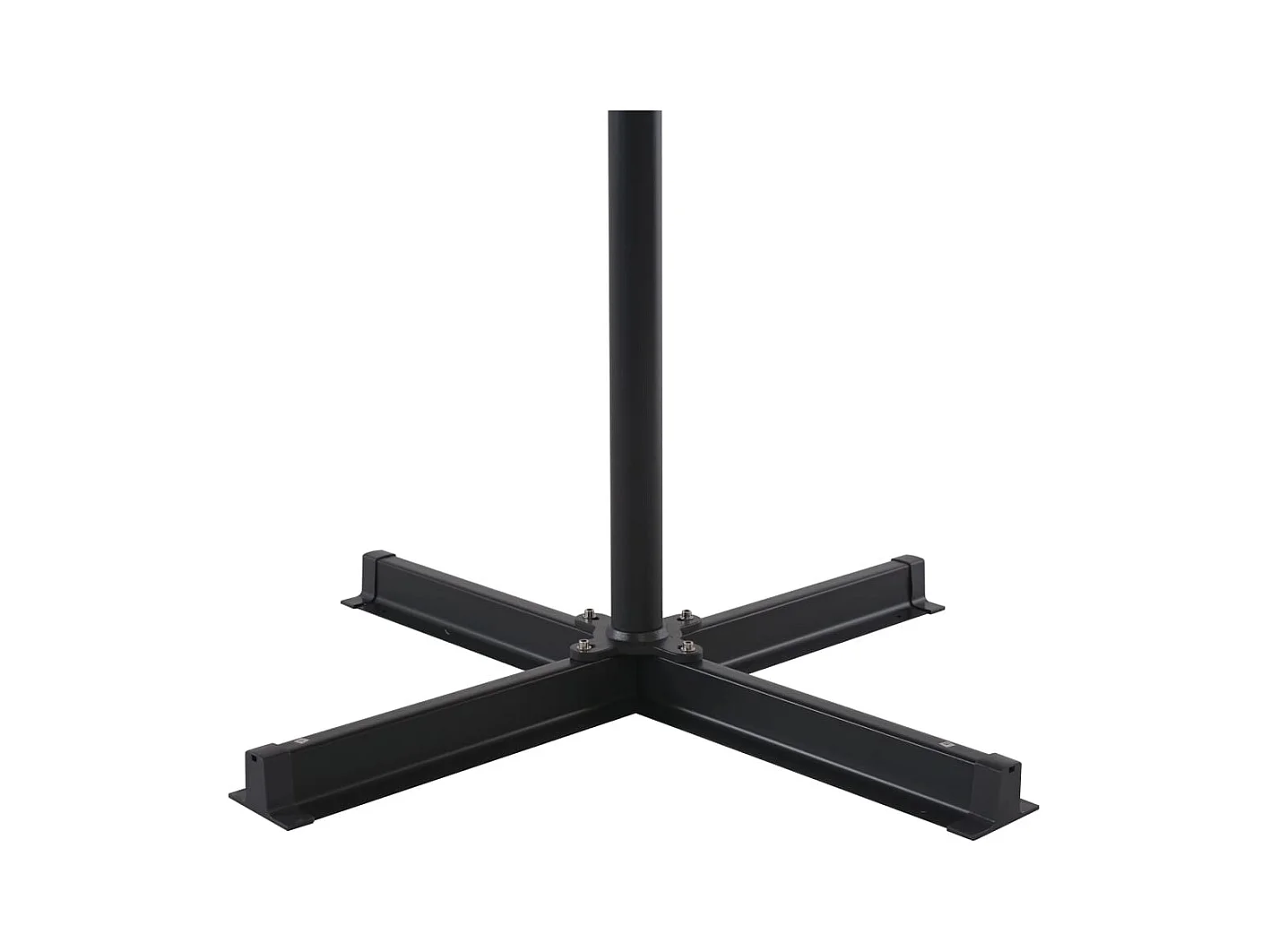 Parasol de jardin-Parasol d'extérieur avec base portable anthracite