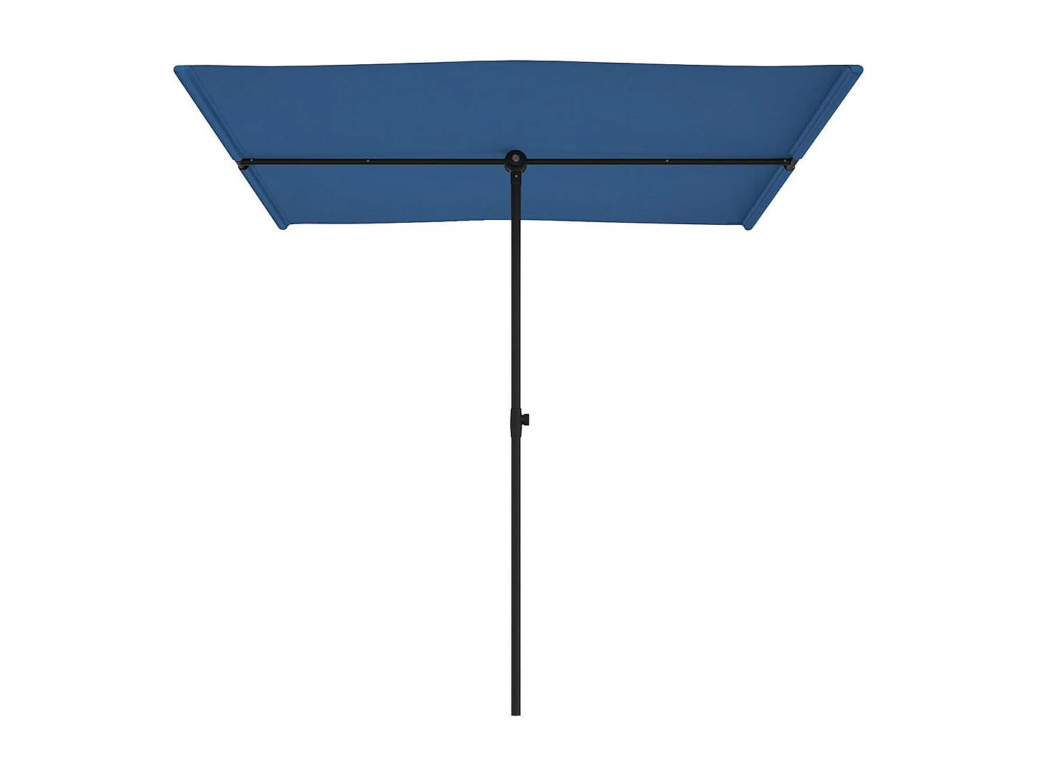 Parasol de jardin-Parasol d'extérieur avec mât en aluminium 2x1,5 m Bleu azuré