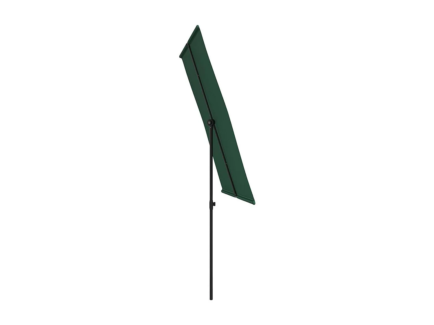 Parasol de jardin-Parasol d'extérieur avec mât en aluminium 2x1,5 m Vert