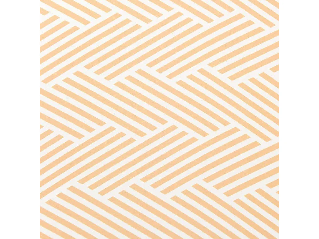 Parasol de jardin-Parasol Jaune et blanc Ø 160 x 195 cm Acier