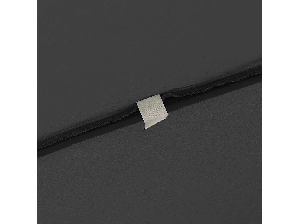 Parasol de jardin Anthracite et noir 295 x 295 x 245 cm