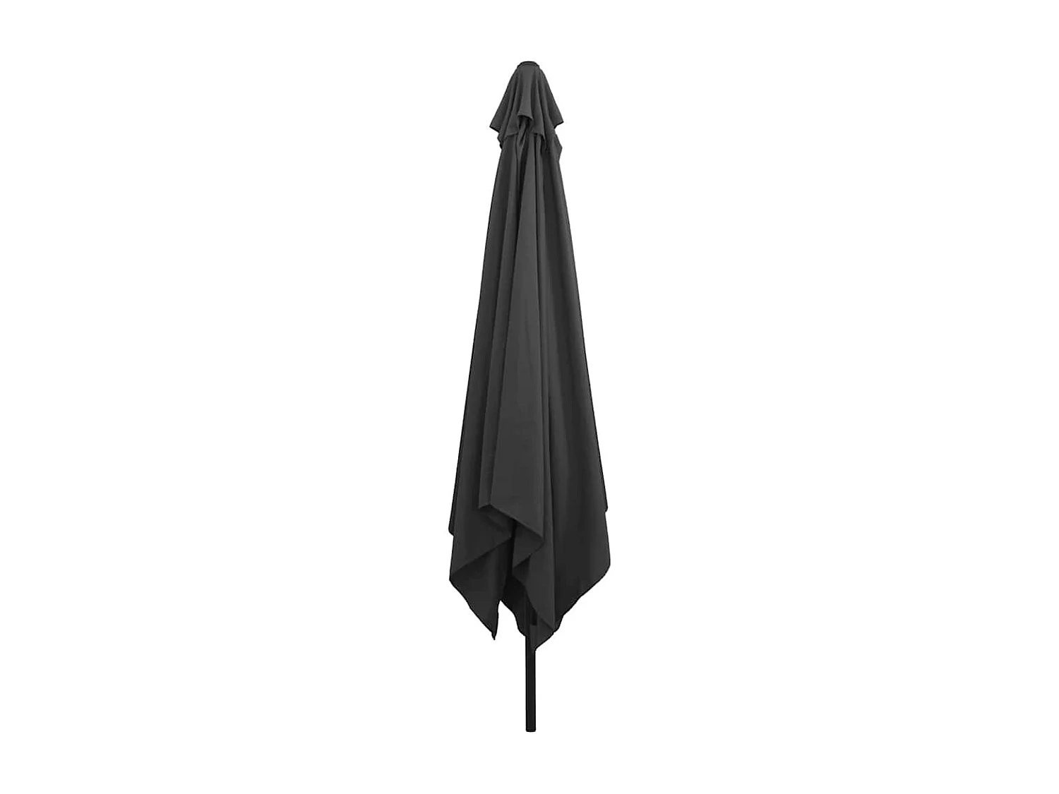 Parasol de jardin Anthracite et noir 295 x 295 x 245 cm