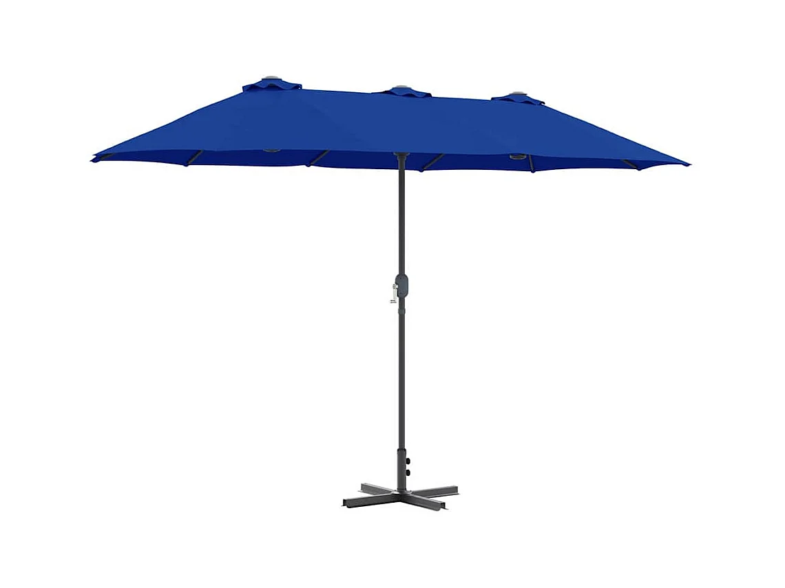 Parasol de jardin-Parasol d'extérieur Bleu 370 x 197 x 239 cm
