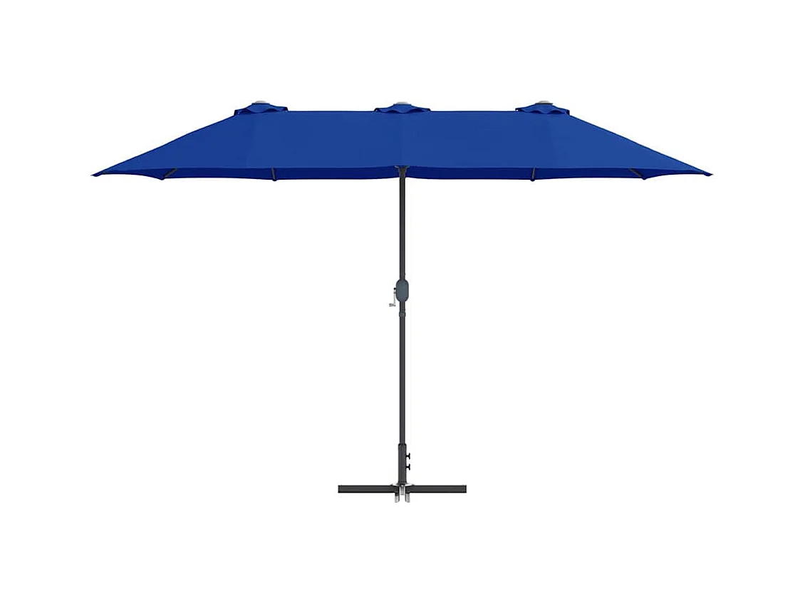 Parasol de jardin-Parasol d'extérieur Bleu 370 x 197 x 239 cm