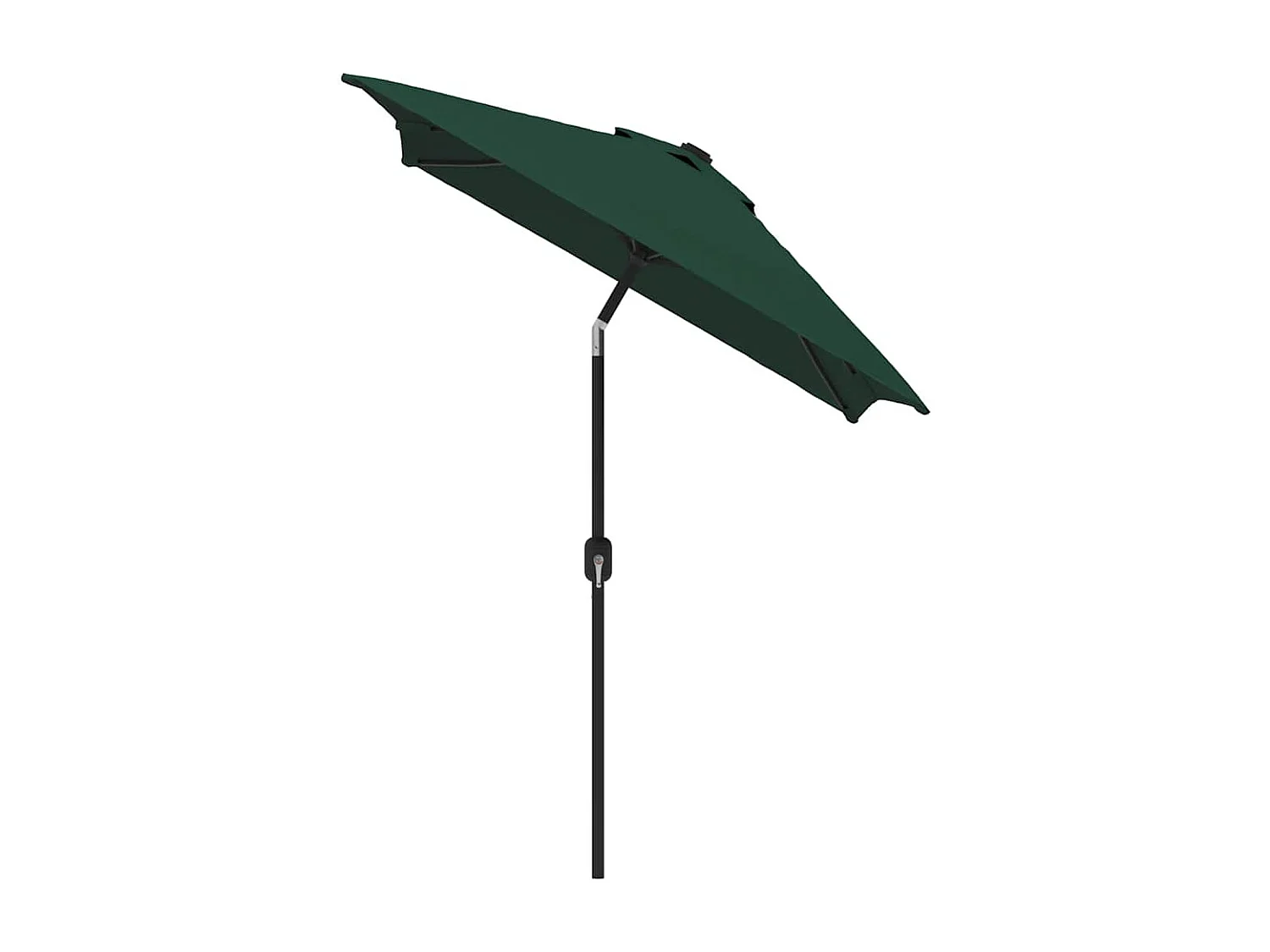 Parasol de jardin 200 x 300 cm Vert Rectangulaire