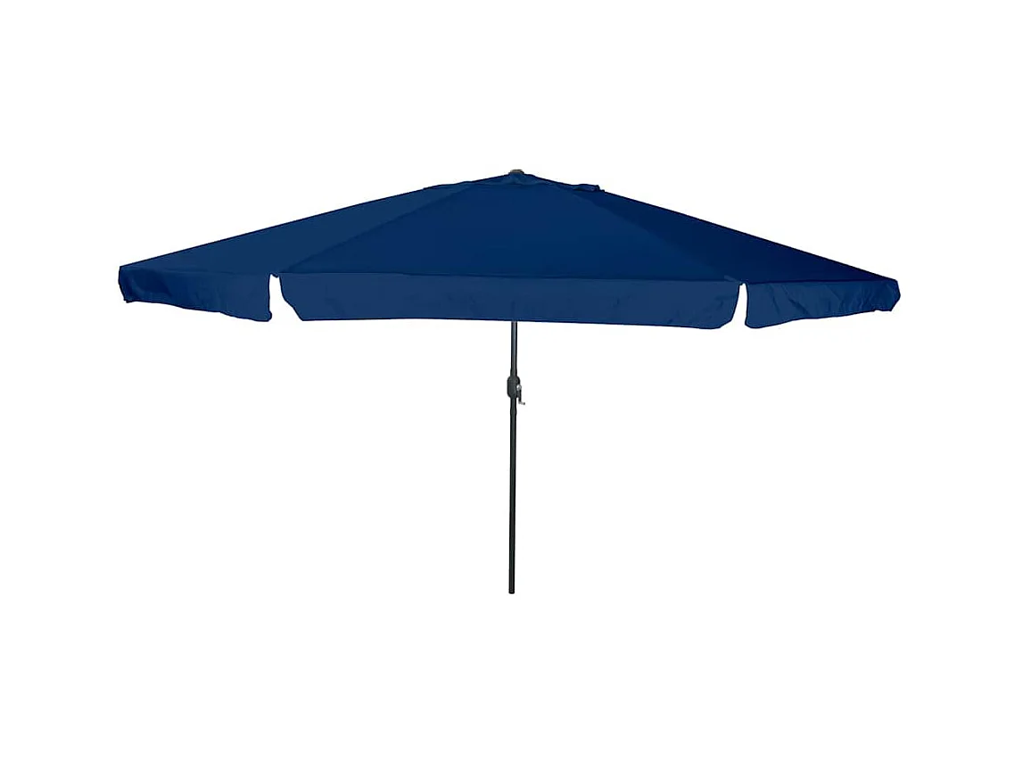 Parasol de jardin-Parasol d'extérieur Bleu et Noir 395 x 395 x 245 cm