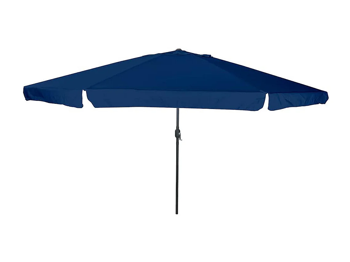 Parasol de jardin-Parasol d'extérieur Bleu et Noir 395 x 395 x 245 cm